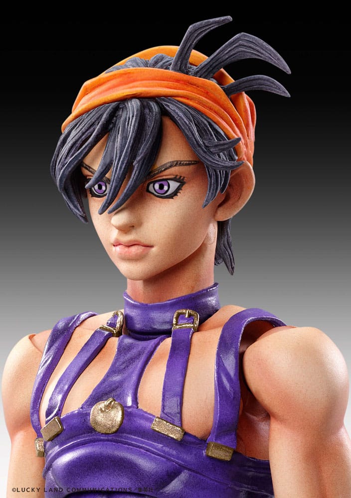JoJo's Bizarre Adventure Part 5: Golden Wind Actionfigur Chozokado Narancia Ghirga & As 15 cm Image 4