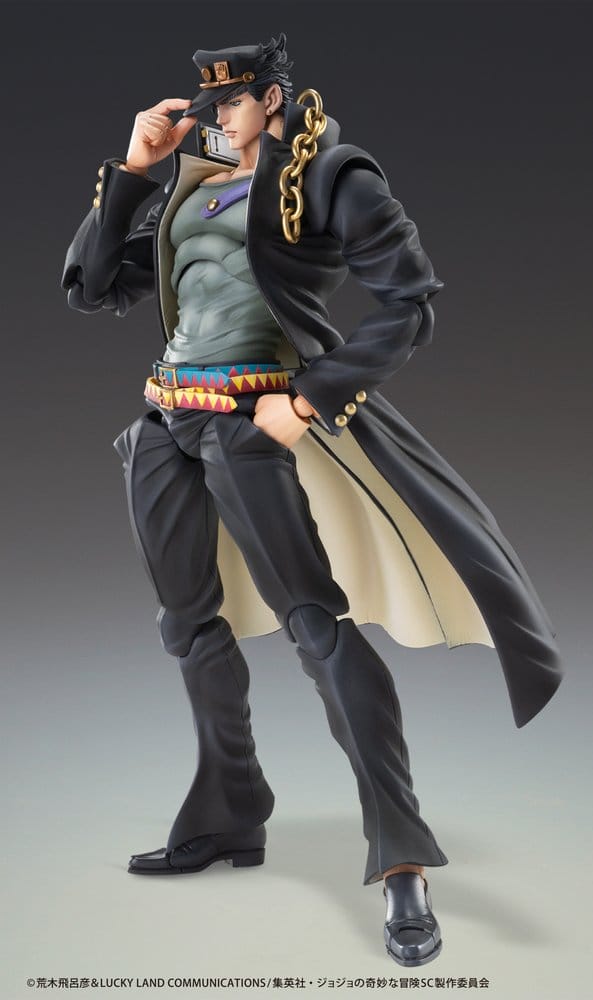 JoJo's Bizarre Adventure: Stardust Crusaders Chozokado Actionfigur Jotaro Kujo Ver.2 16 cm Image 3