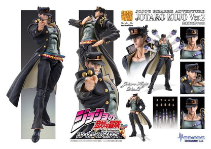 JoJo's Bizarre Adventure: Stardust Crusaders Chozokado Actionfigur Jotaro Kujo Ver.2 16 cm Image 11