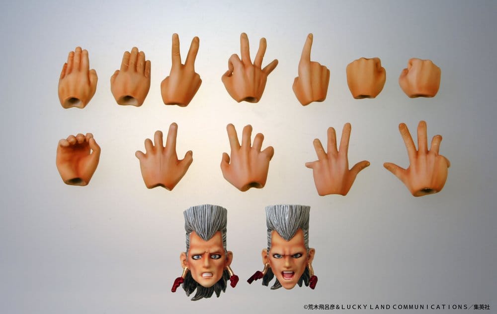 JoJo's Bizarre Adventure: Stardust Crusaders Chozokado Actionfigur Jean Pierre Polnareff 15 cm Image 6