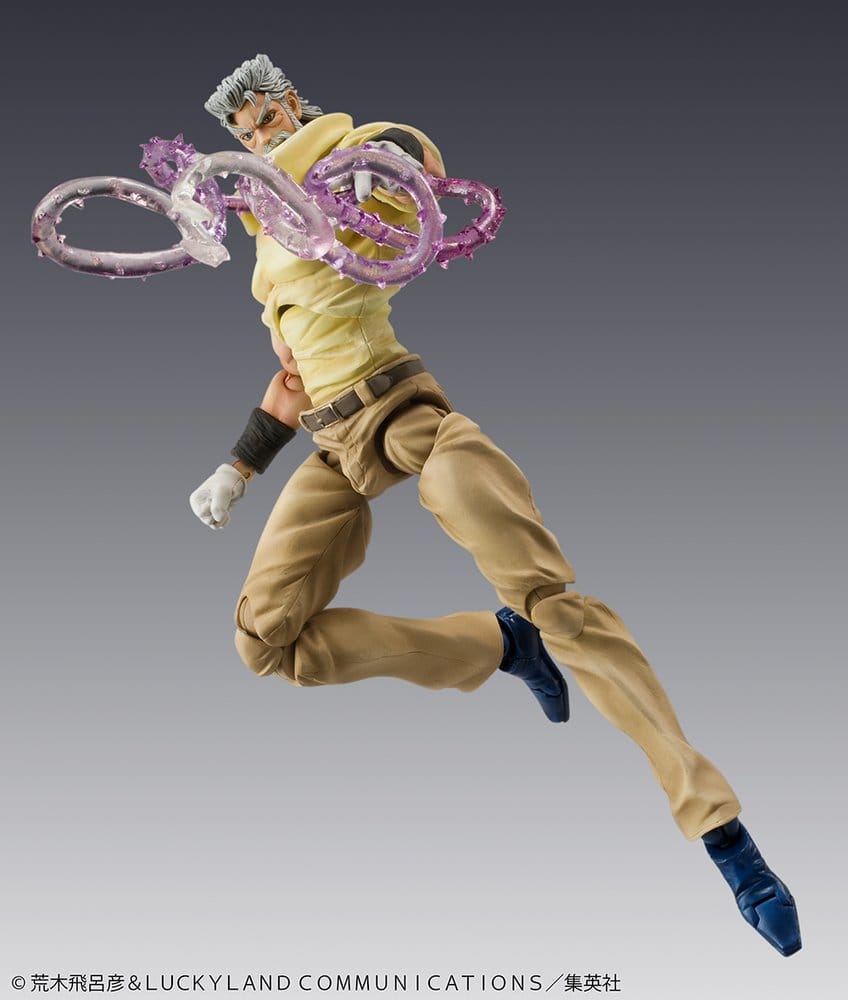 JoJo's Bizarre Adventure Chozokado PVC Figuren 2er-Pack Joseph Joestar & Iggy Image 7