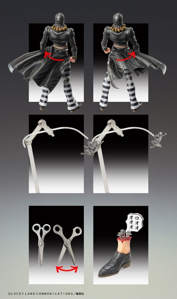 JoJo's Bizarre Adventure: Golden Wind Actionfigur Risotto Nero 16 cm Image 11