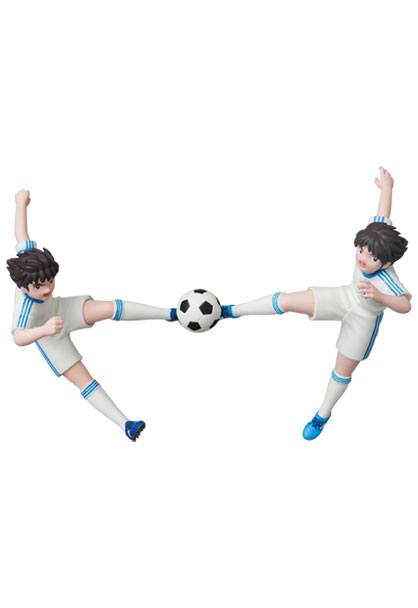 Captain Tsubasa Series 2 UDF Minifiguren Ohzora Tsubasa and Misaki Taro (Twin shoot) (Reproduction) 13 cm Image 1