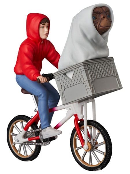 E.T. - Der Außerirdische UDF Serie Mini Figure E.T. & Elliot Bicycle 9 cm Image 1