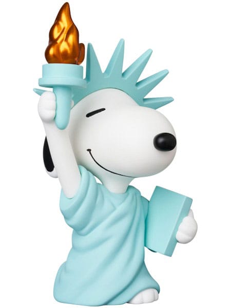 Peanuts UDF Serie 17 Minifgur Statue of Liberty Snoopy 7 cm Image 1