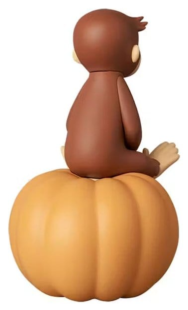 Coco, der neugierige Affe UDF Minifigur mit Kürbis 6 cm Image 2