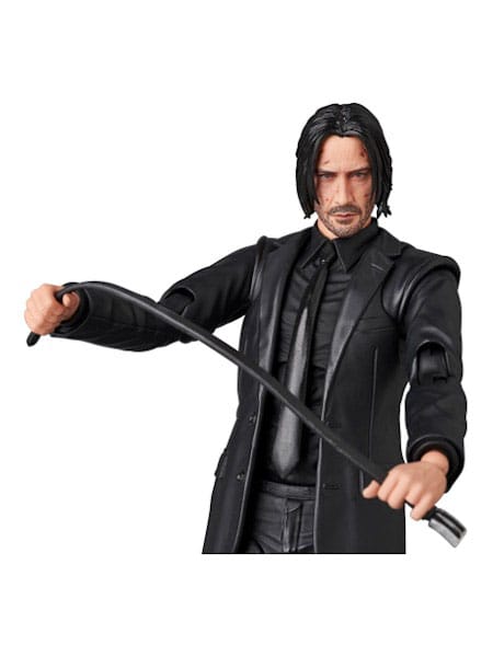 John Wick MAFEX Actionfigur John Wick (Chapter 3) Parabellum 16 cm Image 2