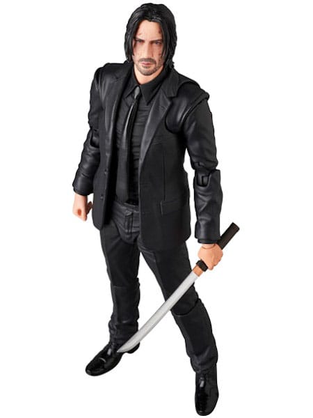 John Wick MAFEX Actionfigur John Wick (Chapter 3) Parabellum 16 cm Image 4