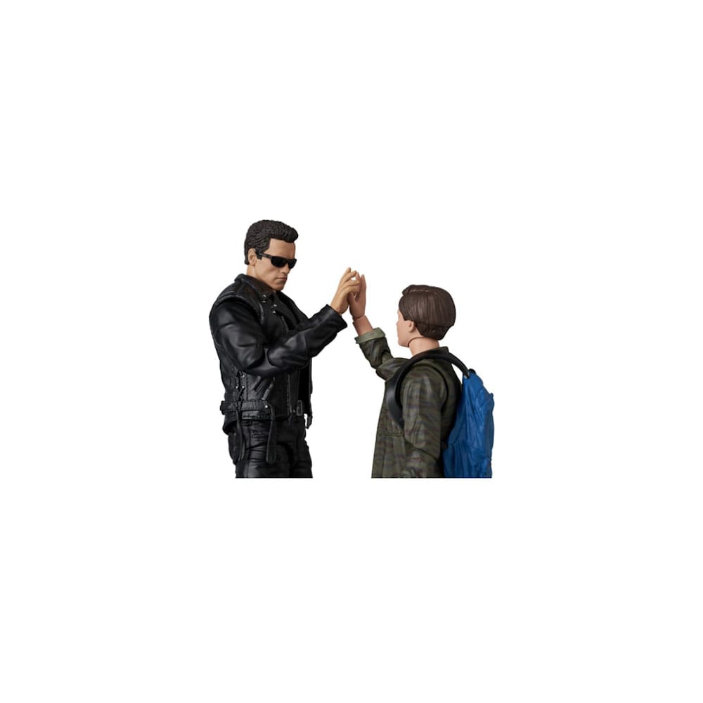 Terminator 2 MAFEX Actionfigur T-800 (T2 Ver.) & John Connor 16 cm Image 3