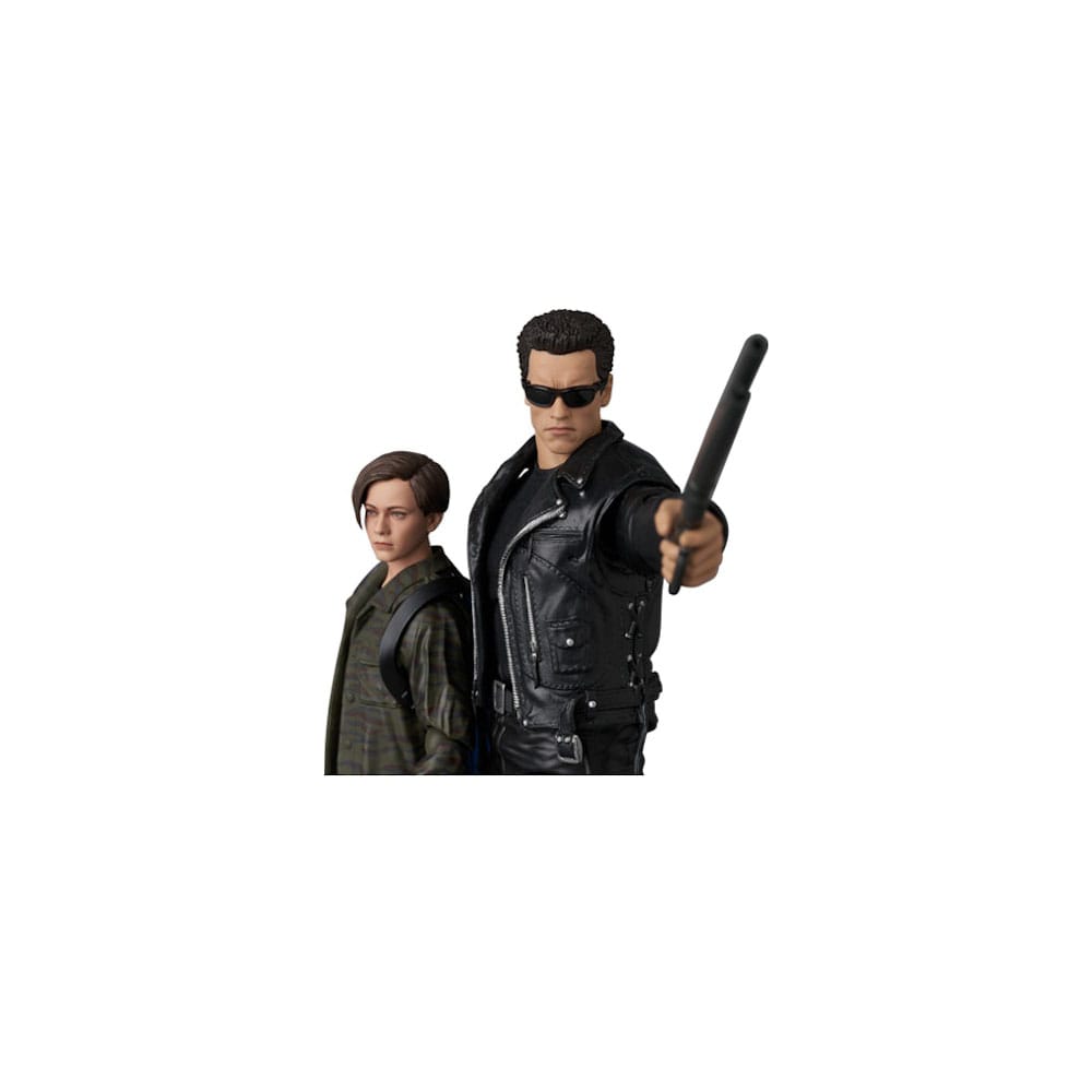 Terminator 2 MAFEX Actionfigur T-800 (T2 Ver.) & John Connor 16 cm Image 6