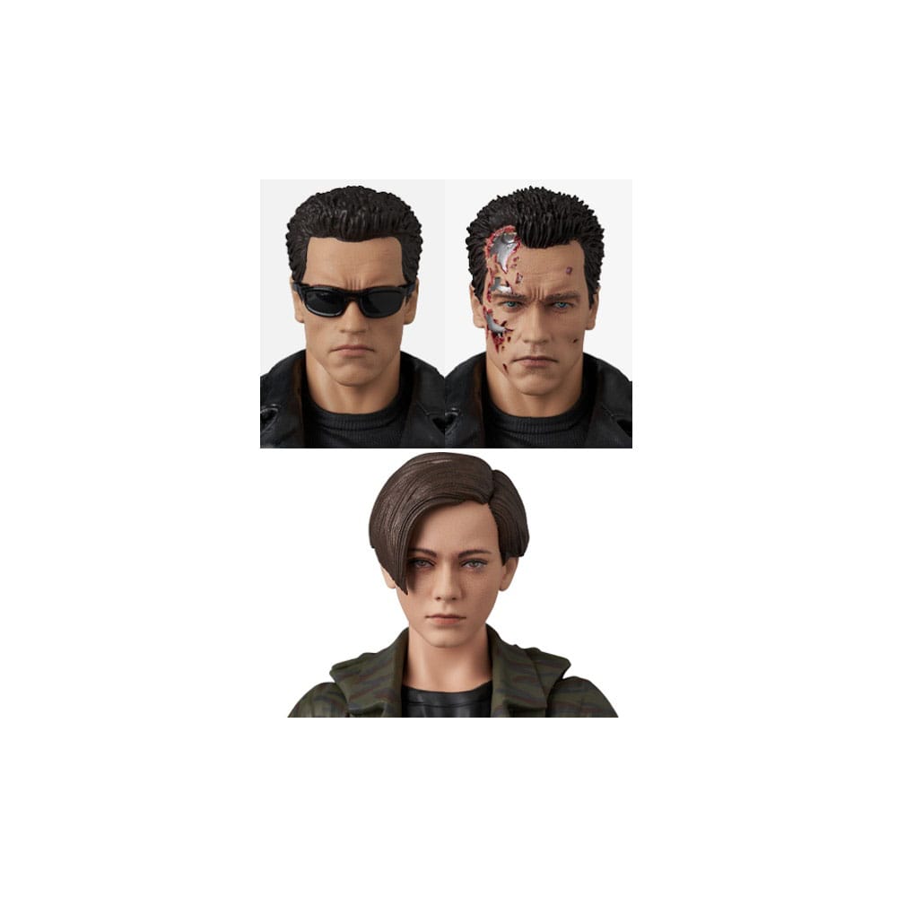 Terminator 2 MAFEX Actionfigur T-800 (T2 Ver.) & John Connor 16 cm Image 13