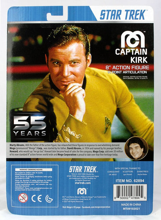Star Trek Actionfigur Kirk 55th Anniversary 20 cm Image 2