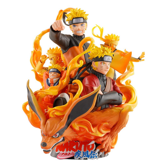 Naruto Shippuden Petitrama DX PVC Mini-Statue Naruto 01 15 cm Image 1