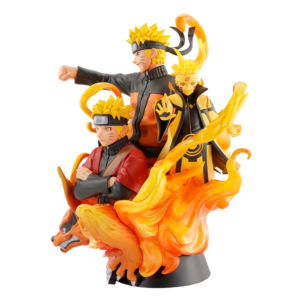 Naruto Shippuden Petitrama DX PVC Mini-Statue Naruto 01 15 cm Image 3