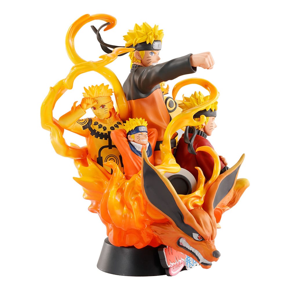 Naruto Shippuden Petitrama DX PVC Mini-Statue Naruto 01 15 cm Image 4