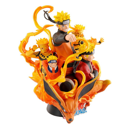Naruto Shippuden Petitrama DX PVC Mini-Statue Naruto 01 15 cm Image 5