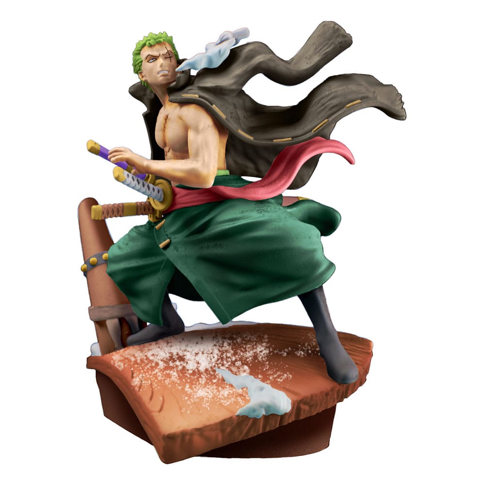 One Piece Petitrama PVC Mini-Statue Logbox Re Birth Egghead 4er-Set 9 cm Image 5