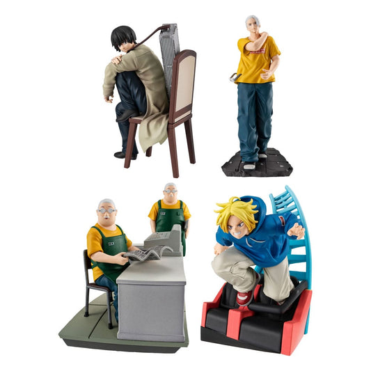 Sakamoto Days Petitrama EX Series Sammelfiguren 4er-Pack Cut Out Scenes Set 9 cm Image 1