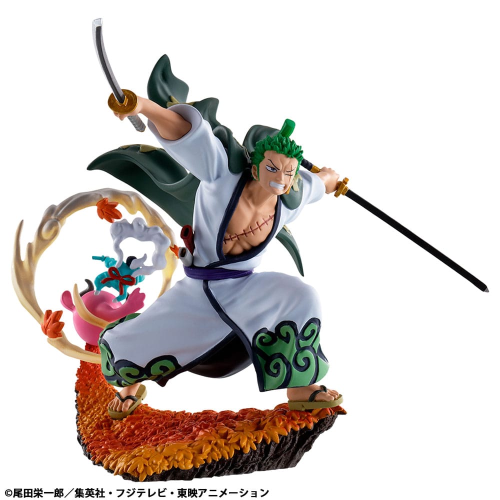 One Piece Petitrama PVC Mini-Statue Logbox Re Birth Wano Kuni Vol. 1 Set 9 cm Image 9