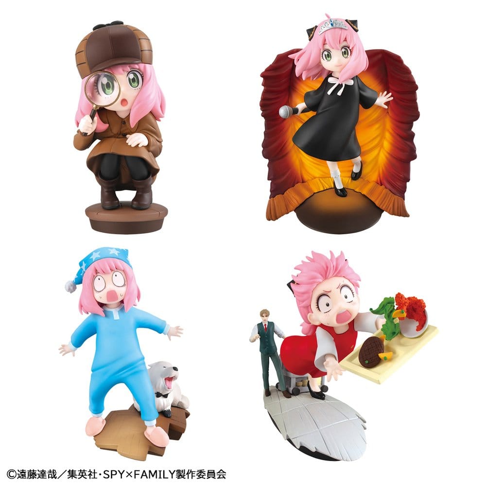 Spy x Family Petitrama PVC Mini-Statue Vol. 3 Set 8 cm Image 1
