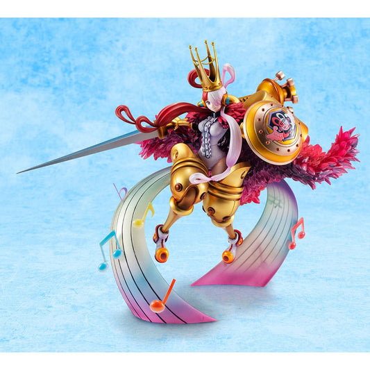 One Piece Red Maximum Portrait Of Pirates PVC Statue Uta I´m Invincible 29 cm Image 1