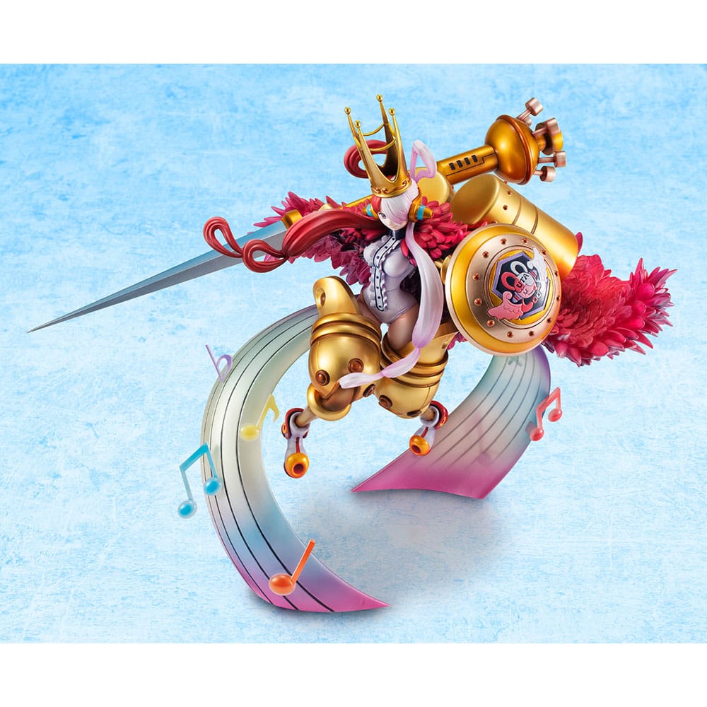 One Piece Red Maximum Portrait Of Pirates PVC Statue Uta I´m Invincible 29 cm Image 3