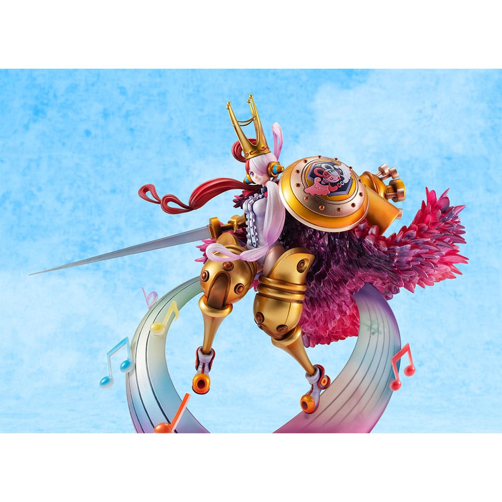 One Piece Red Maximum Portrait Of Pirates PVC Statue Uta I´m Invincible 29 cm Image 4