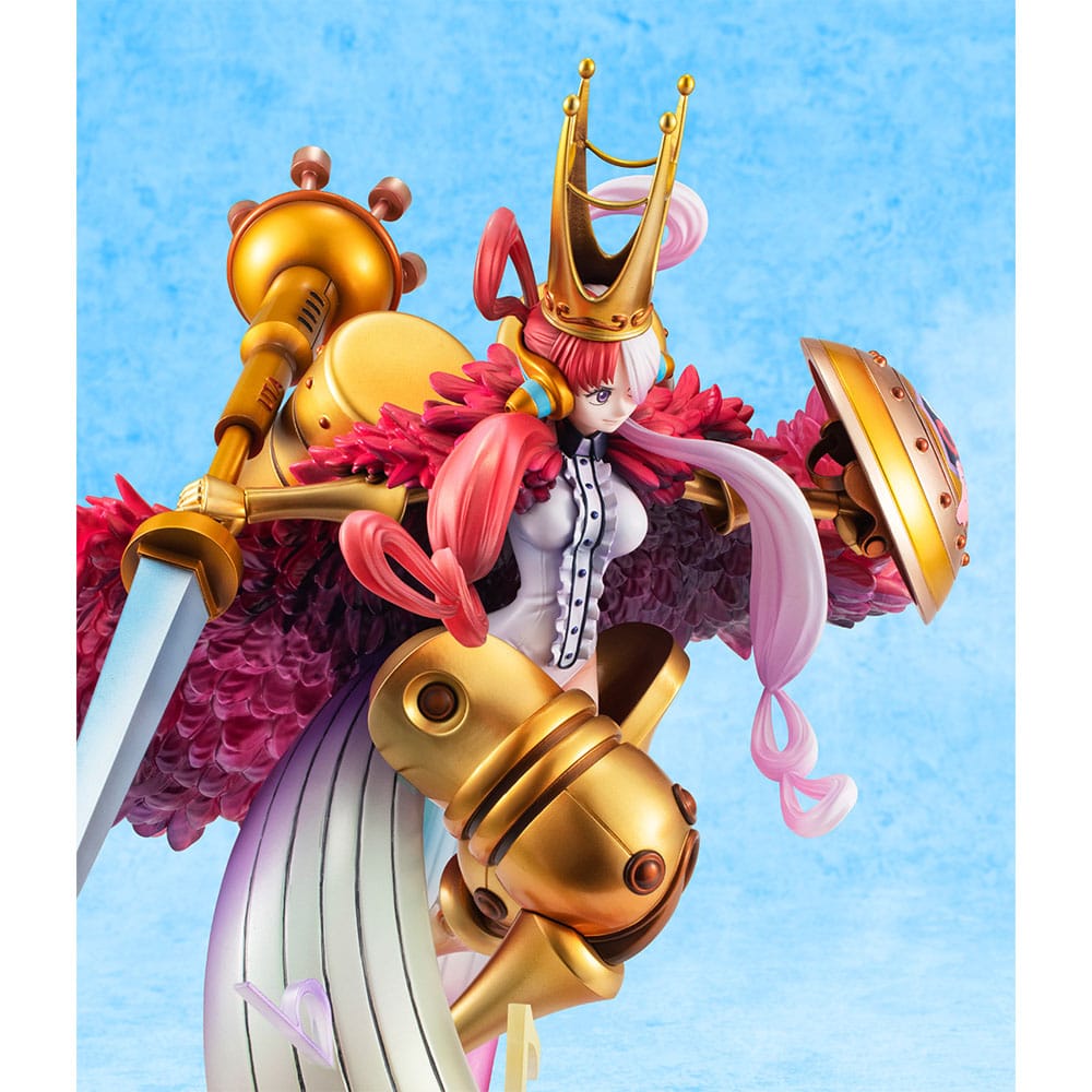 One Piece Red Maximum Portrait Of Pirates PVC Statue Uta I´m Invincible 29 cm Image 6