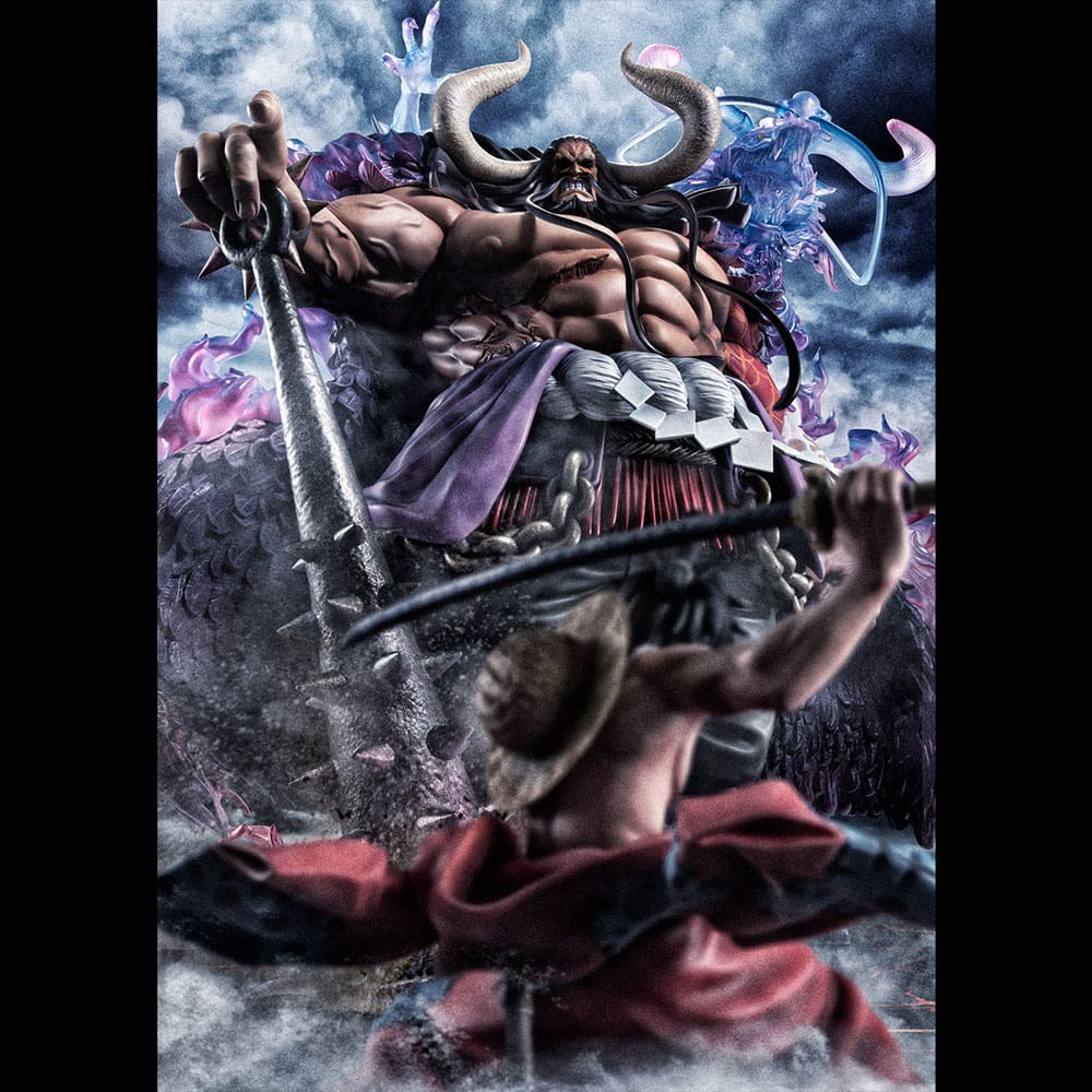 One Piece Portrait Of Pirates WA-MAXIMUM PVC Statue Kaido the Beast(Super limited reprint)38 cm Image 4