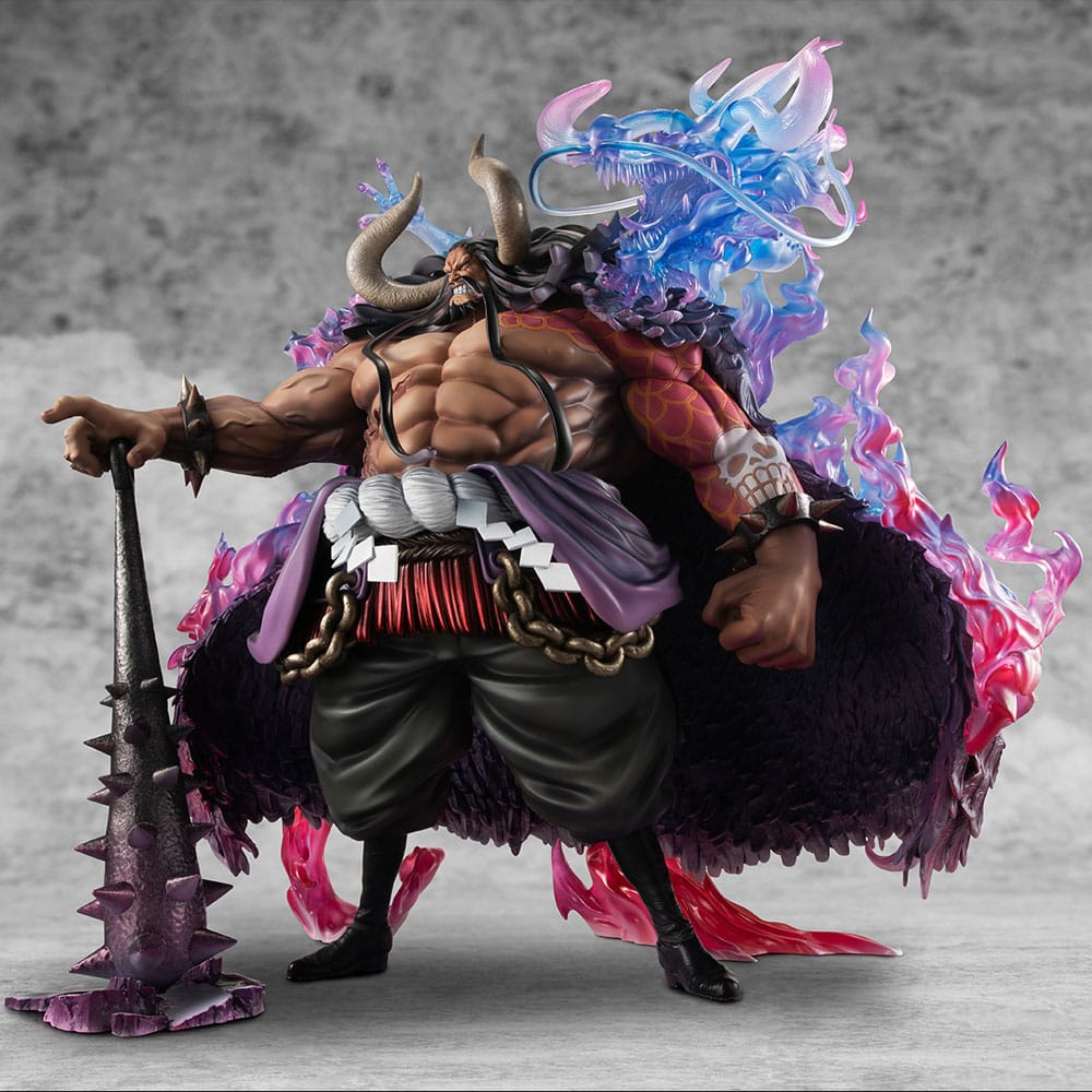 One Piece Portrait Of Pirates WA-MAXIMUM PVC Statue Kaido the Beast(Super limited reprint)38 cm Image 5
