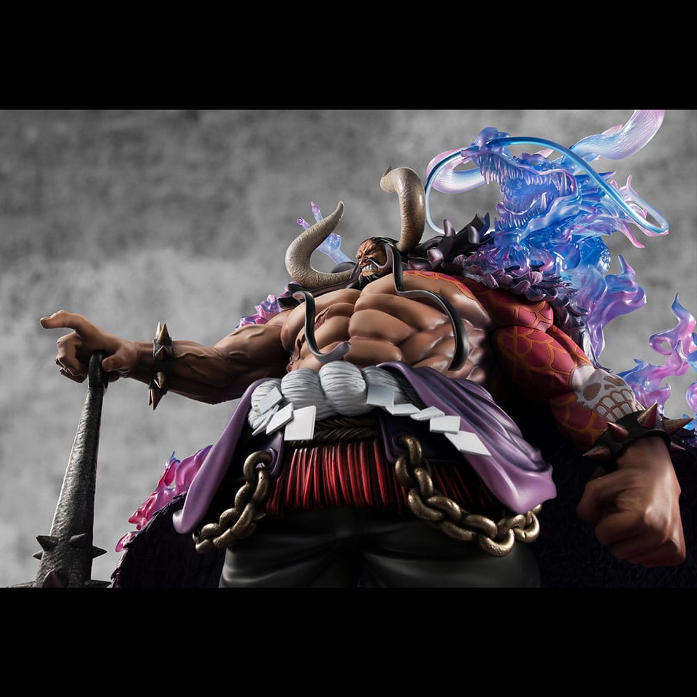 One Piece Portrait Of Pirates WA-MAXIMUM PVC Statue Kaido the Beast(Super limited reprint)38 cm Image 8