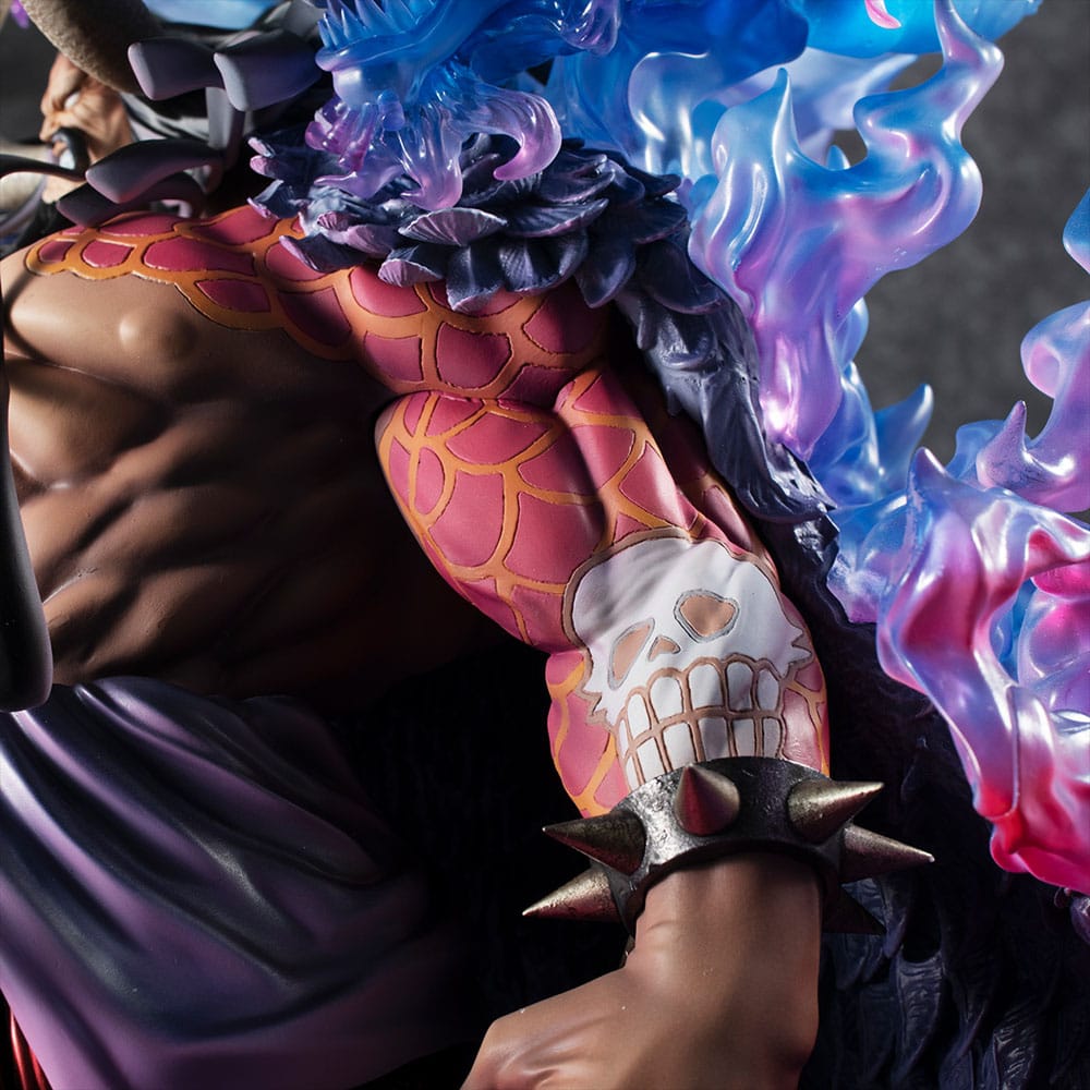 One Piece Portrait Of Pirates WA-MAXIMUM PVC Statue Kaido the Beast(Super limited reprint)38 cm Image 9