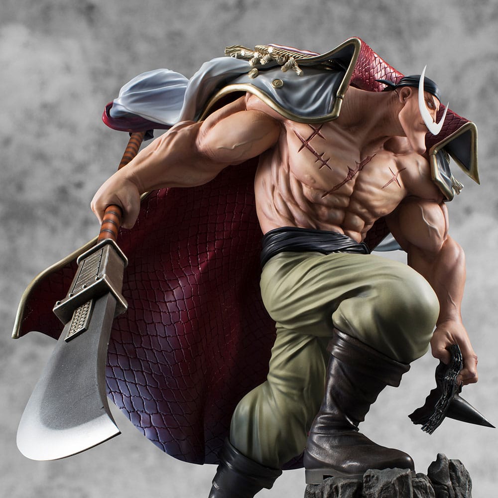 One Piece P.O.P PVC Statue NEO-Maximum White Beard Edward Newgate Super Limited Reprint Ver. 30 cm Image 3