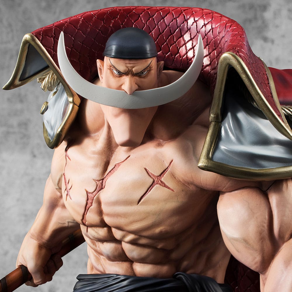 One Piece P.O.P PVC Statue NEO-Maximum White Beard Edward Newgate Super Limited Reprint Ver. 30 cm Image 4