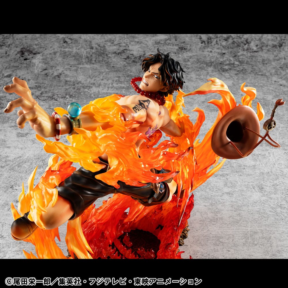 One Piece P.O.P PVC Statue NEO-Maximum Portgas D. Ace 15th Anniversary Super Limited Reprint Ver. 23 cm Image 4