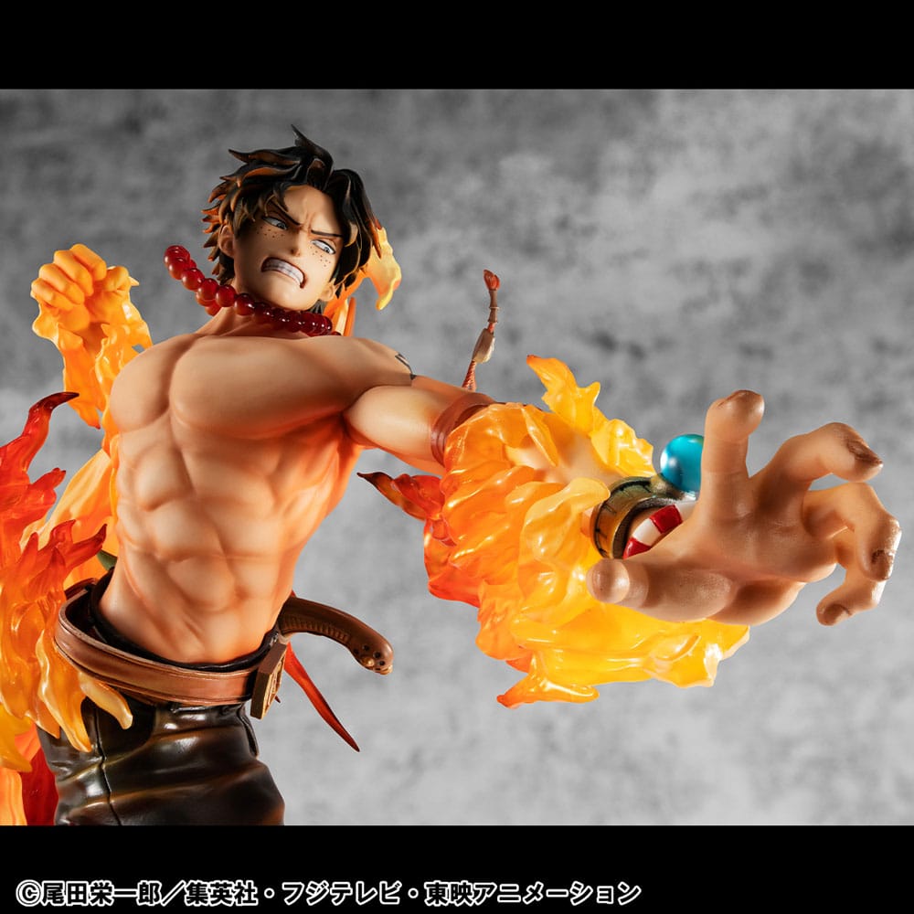 One Piece P.O.P PVC Statue NEO-Maximum Portgas D. Ace 15th Anniversary Super Limited Reprint Ver. 23 cm Image 5