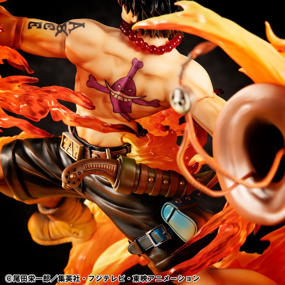One Piece P.O.P PVC Statue NEO-Maximum Portgas D. Ace 15th Anniversary Super Limited Reprint Ver. 23 cm Image 9