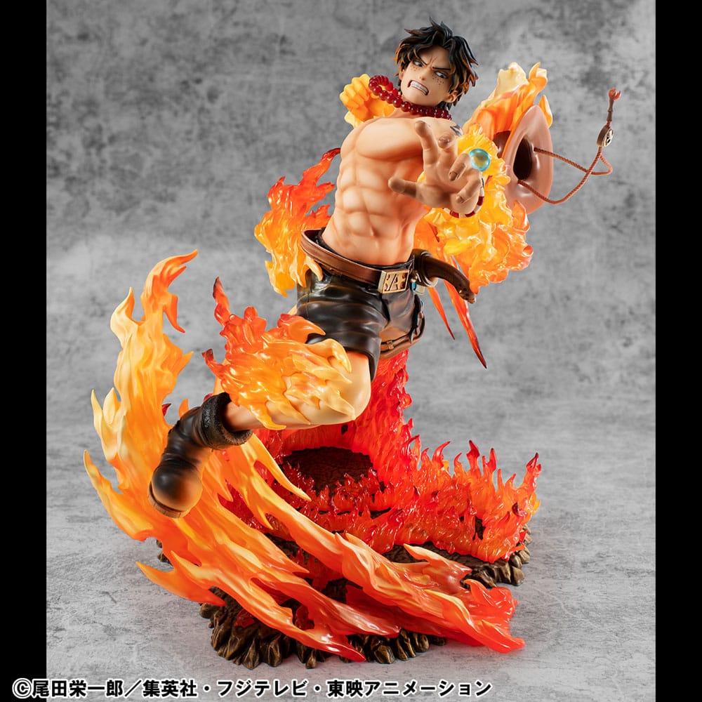 One Piece P.O.P PVC Statue NEO-Maximum Portgas D. Ace 15th Anniversary Super Limited Reprint Ver. 23 cm Image 15