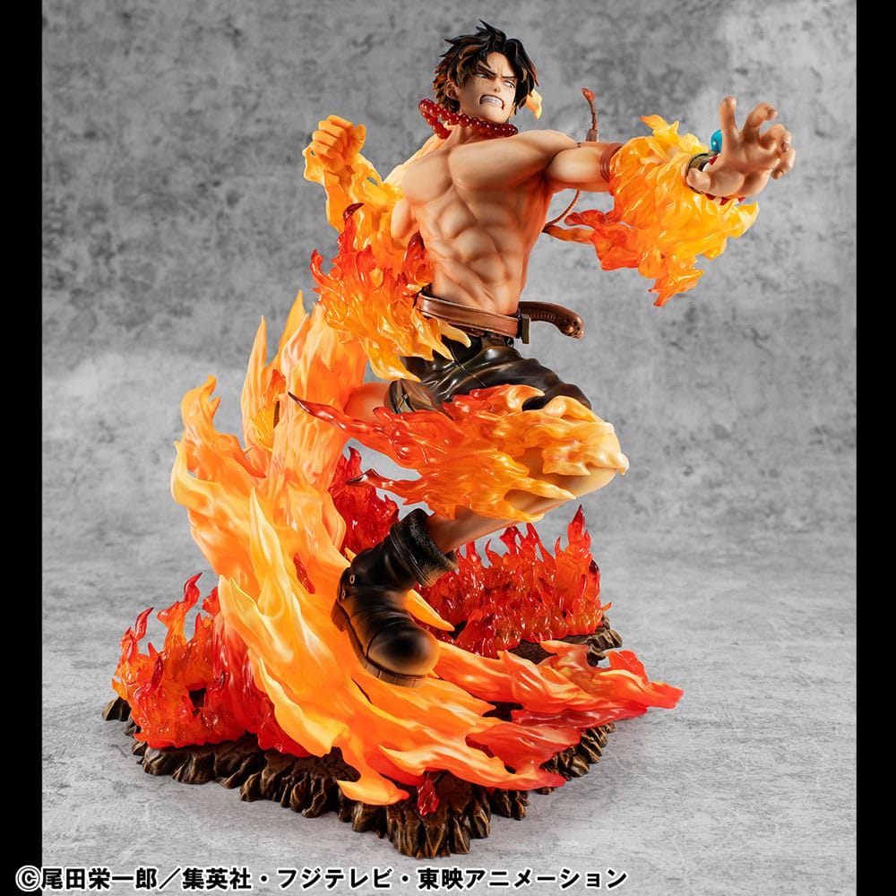 One Piece P.O.P PVC Statue NEO-Maximum Portgas D. Ace 15th Anniversary Super Limited Reprint Ver. 23 cm Image 16
