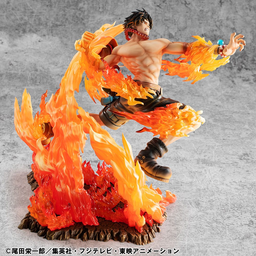 One Piece P.O.P PVC Statue NEO-Maximum Portgas D. Ace 15th Anniversary Super Limited Reprint Ver. 23 cm Image 17