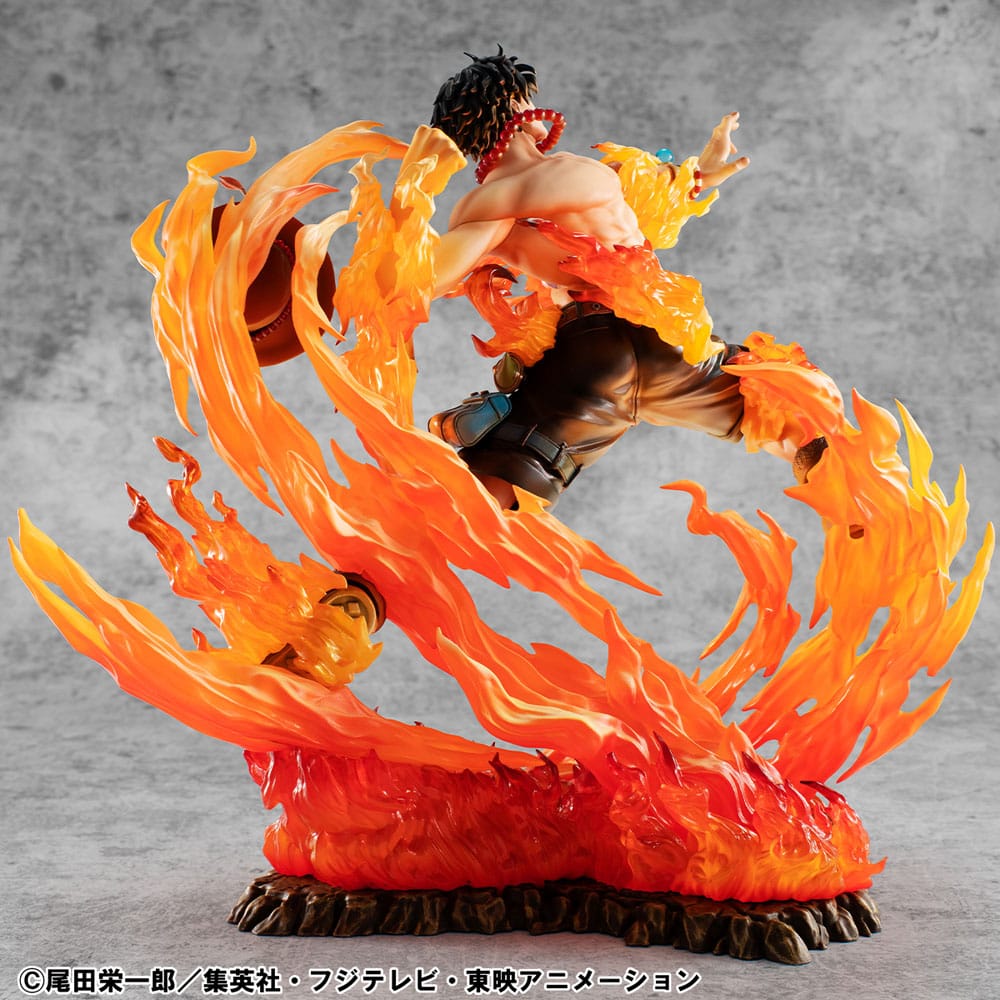 One Piece P.O.P PVC Statue NEO-Maximum Portgas D. Ace 15th Anniversary Super Limited Reprint Ver. 23 cm Image 18