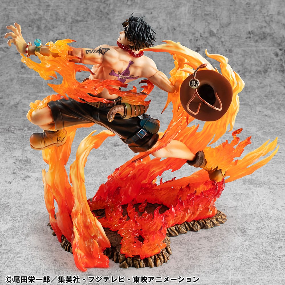 One Piece P.O.P PVC Statue NEO-Maximum Portgas D. Ace 15th Anniversary Super Limited Reprint Ver. 23 cm Image 19