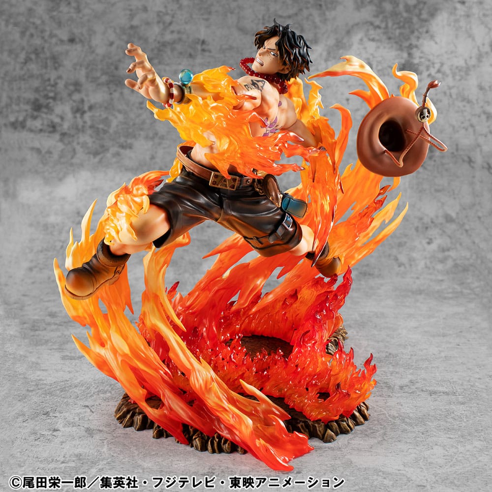One Piece P.O.P PVC Statue NEO-Maximum Portgas D. Ace 15th Anniversary Super Limited Reprint Ver. 23 cm Image 20