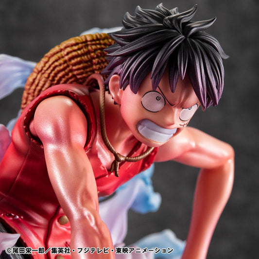 One Piece P.O.P PVC Statue Monkey D. Ruffy Gear 2 Limited Edition 19 cm Image 2