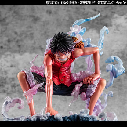 One Piece P.O.P PVC Statue Monkey D. Ruffy Gear 2 Limited Edition 19 cm Image 3