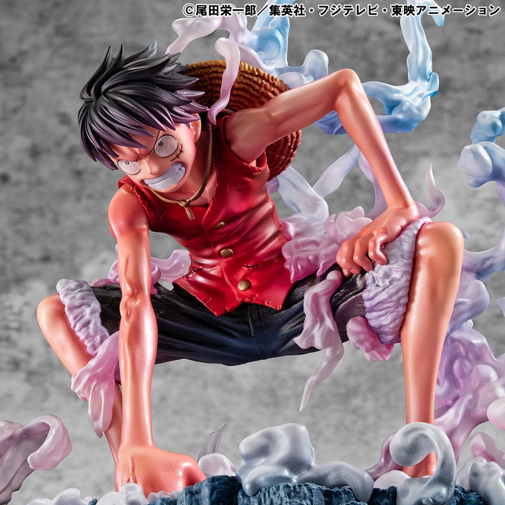 One Piece P.O.P PVC Statue Monkey D. Ruffy Gear 2 Limited Edition 19 cm Image 4