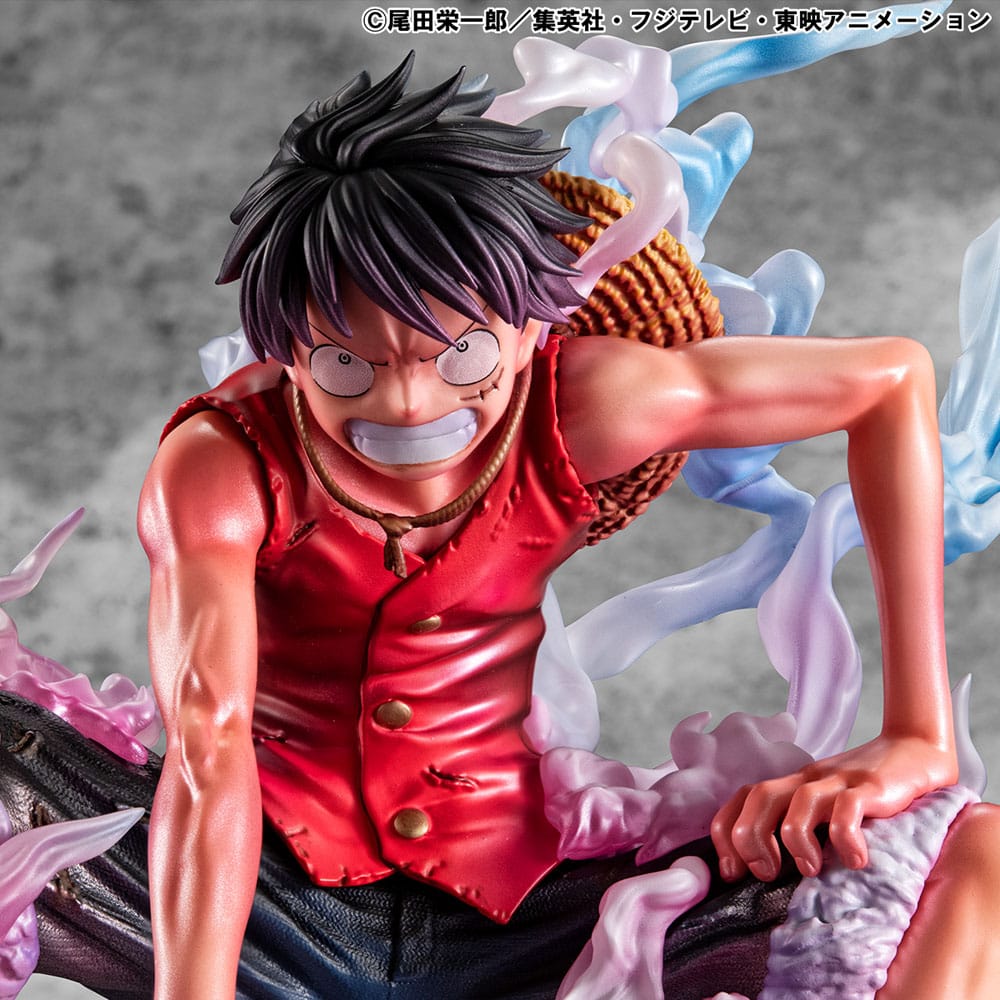 One Piece P.O.P PVC Statue Monkey D. Ruffy Gear 2 Limited Edition 19 cm Image 7