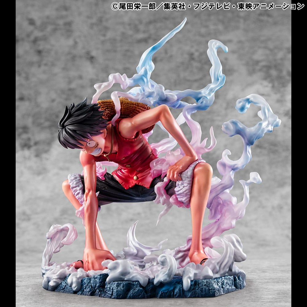 One Piece P.O.P PVC Statue Monkey D. Ruffy Gear 2 Limited Edition 19 cm Image 19