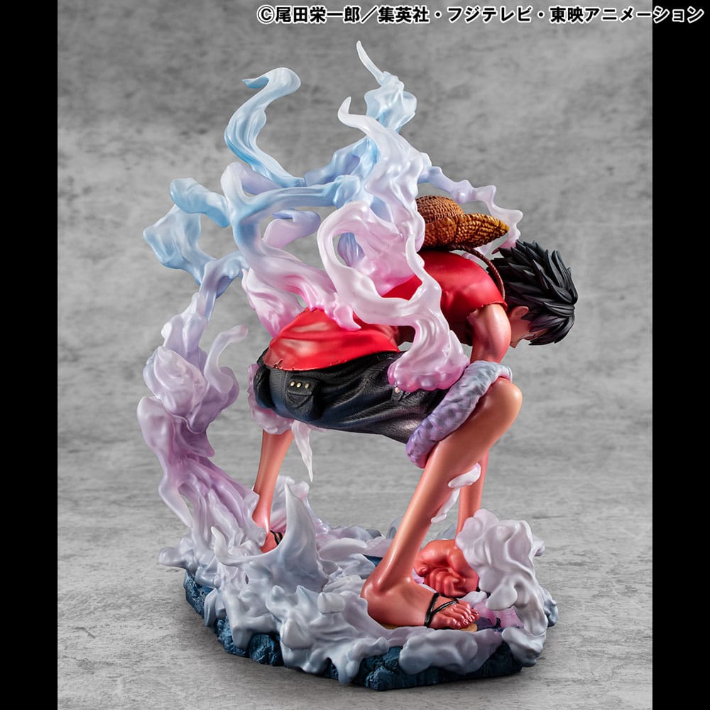 One Piece P.O.P PVC Statue Monkey D. Ruffy Gear 2 Limited Edition 19 cm Image 23