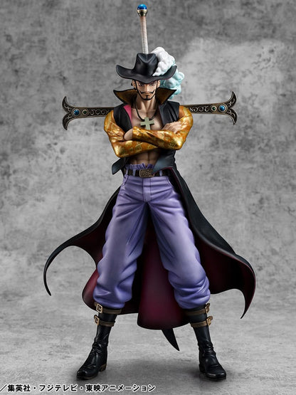 One Piece P.O.P SA-MAXIMUM PVC Statue Hawk Eye Dracule Mihawk Ver. R 29 cm Image 1